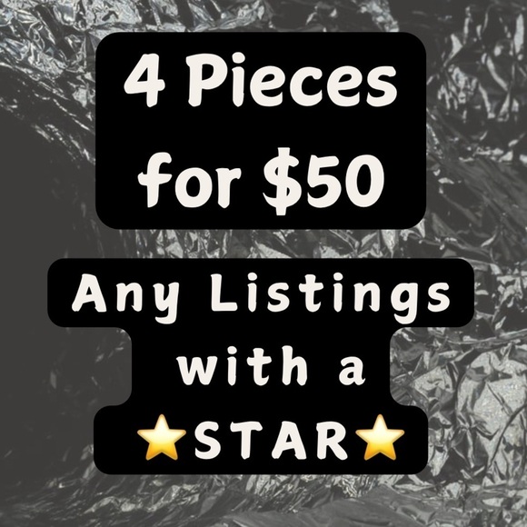 Choose ANY 4 items with a ⭐️ in the listing title for $50! - Picture 8 of 10